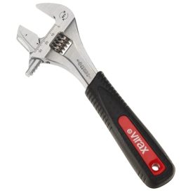   VIRAX ÁLLÍTHATÓ VILLÁSKULCS MEGFORDÍTHATÓ POFÁVAL 6'' (017030)