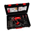 VIRAX VIPER® M2X Akkus kompakt présgép Bluetooth funkcióval + betétszorító pofa + RF-P12 / RF-P16 / RF-P20 betétek (2x18V/2,0Ah) (253554)