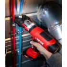 VIRAX VIPER® M2X Akkus kompakt présgép Bluetooth funkcióval + betétszorító pofa + RF-P16 / RF-P20 / RF-P25 / RF-P32 betétek (2x18V/2,0Ah) (253556)