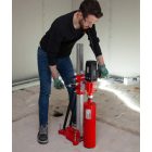 VIRAX V150+ Gyémánt fúrógép állvánnyal + 127 mm-es gyémánt fúrókorona + kézi vízpumpa + vezető (990023)