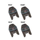 VIRAX PRÉSPOFA KÉSZLET, 4 RÉSZES, R-PROFIL, R1/4"- R3/8" - R1/2" - R5/8" (990180)