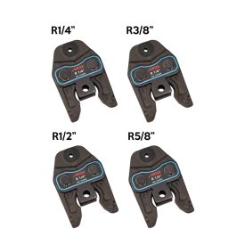   VIRAX PRÉSPOFA KÉSZLET, 4 RÉSZES, R-PROFIL, R1/4"- R3/8" - R1/2" - R5/8" (990180)