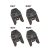 VIRAX PRÉSPOFA KÉSZLET, 4 RÉSZES, R-PROFIL, R1/4"- R3/8" - R1/2" - R5/8" (990180)